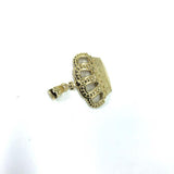 10K Gold Crown King Pendant RGP-005 - WORLDSTARBLING