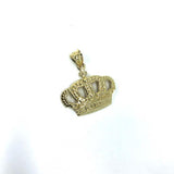 10K Gold Crown King Pendant RGP-005 - WORLDSTARBLING