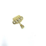 10K Gold Crown King Pendant RGP-006 - WORLDSTARBLING