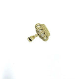 10K Gold Crown King Pendant RGP-006 - WORLDSTARBLING