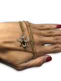 24IN 3MM ANGEL PENDANT WITH CHAIN STL_040 - WORLDSTARBLING