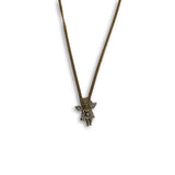 24IN 3MM ANGEL PENDANT WITH CHAIN STL_040 - WORLDSTARBLING