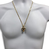 24IN 3MM CHAIN WITH ELEPHANT PENDANT STL_048 - WORLDSTARBLING