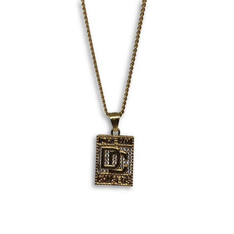24IN 3MM CHAIN WITH DREAM CHASER EMOJI PENDANT STL_063 - WORLDSTARBLING