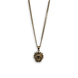 24IN 3MM CHAIN WITH NATIVE PENDANT STL_064 - WORLDSTARBLING
