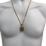 24IN 3MM CHAIN WITH NATIVE PENDANT STL_064 - WORLDSTARBLING