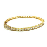 10K Yellow Gold Cube Bracelet 4.2MM WBG-002 - WORLDSTARBLING