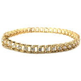 10K Yellow Gold 6MM Bracelet Tennis WBG-017 - WORLDSTARBLING