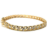 10K Yellow Gold 5.6M Tennis Bracelet Z CZ WBG-018 - WORLDSTARBLING