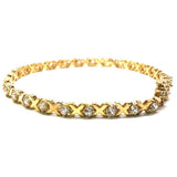 10K Yellow Gold 4.8MM Tennis Bracelet X WBG-025 - WORLDSTARBLING