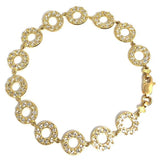 10K Yellow Gold 10KM  Bracelet WBG-026 - WORLDSTARBLING