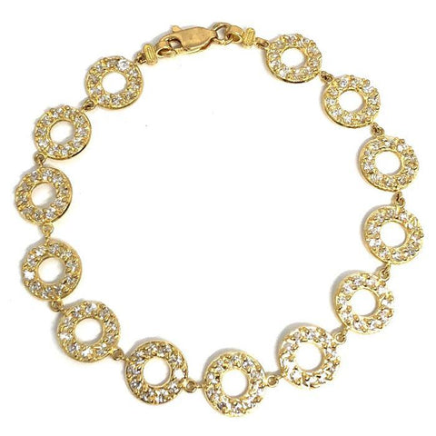 Bracelet en or jaune 10K 10KM WBG-026