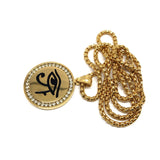 24in 3mm Rolo Chain With Egyptian Eye Pendant STL_014 - WORLDSTARBLING