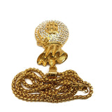 24in 3mm Rolo Chain With Money Bag Pendant STL_006 - WORLDSTARBLING