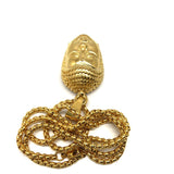 24in 3mm Rolo Chain With Buddha Head Pendant STL_001 - WORLDSTARBLING