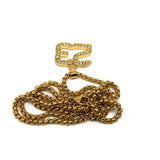 24in 3mm Rolo Chain With Number 23 Pendant STL_016 - WORLDSTARBLING