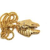 24in 3mm Rolo Chain With Pharaoh Pendant M STL_005 - WORLDSTARBLING