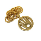 24in 3mm Rolo Chain With Rolex Icon Pendant STL_008 - WORLDSTARBLING