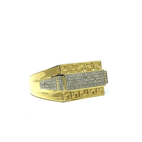 10K Yellow Gold 0.25 CT Diamond Ring DRG-009 - WORLDSTARBLING