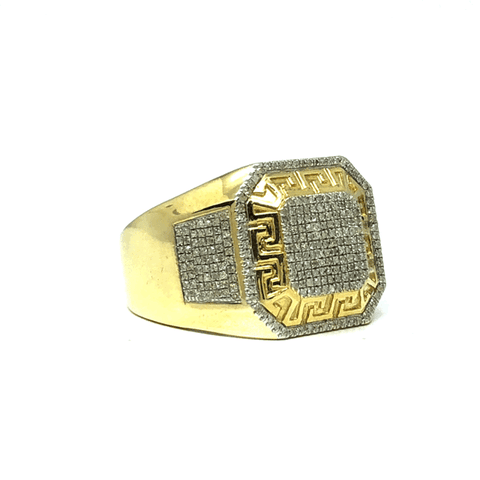 10K Yellow Gold 0.44CT Diamond Ring DRG-010 - WORLDSTARBLING