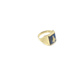 10K Yellow Gold Franc Mason Ring FMR_001 - WORLDSTARBLING