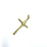 10 Karat Gold Cross Pendant M GCP-052 - WORLDSTARBLING