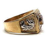 Buy Gold Horse Head Ring