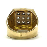 10K Yellow Gold 6CT Diamond Ring MRG-198 - WORLDSTARBLING