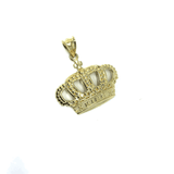 10K King Crown Gold Pendant RGP-004 - WORLDSTARBLING